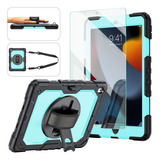 Funda New Para iPad 10.2 Ambison 9/8/7 Gen P/niños/sky Blue+