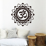 Vinilo Yoga Mandala Om Meditacion Sticker X