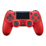 Control Joystick Inalámbrico Sony Dualshock 4 Magma Red Ps4