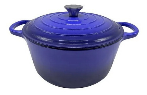 Olla De Hierro Esmaltado Vonne Ccn056 Azul 26 Cm