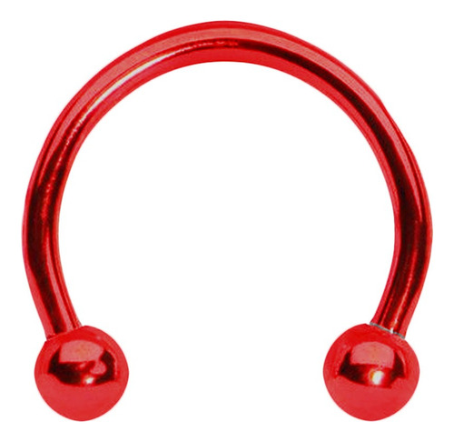 Bull Piercing Anodizado Acero Rosa Septum Labio