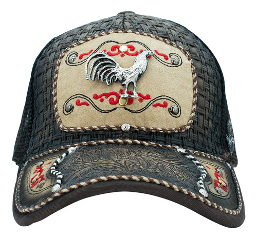 Gorra Vaquera Cachucha Charra  Grabado Exótico 