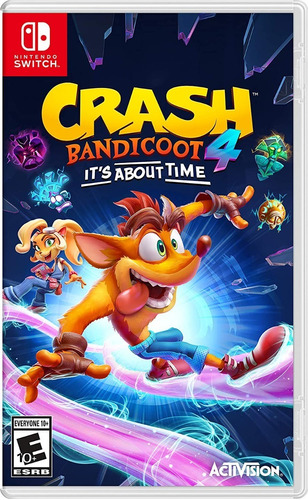 Crash Bandicoot 4 Its About Time Fisico Nuevo Switch Dakmor