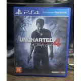 Uncharted 4 - Ps4 Fisico - Playstation 4 - Impecable !!!