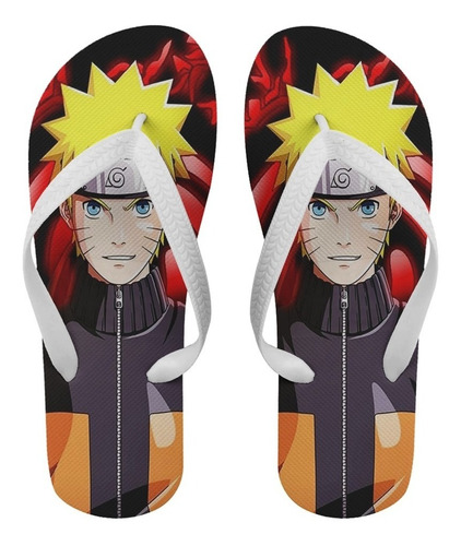 Chinelo Personalizado Naruto Uzumaki 