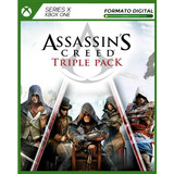 Pack Triple Assassin's Creed: Black Flag, Unity, Syndicate 