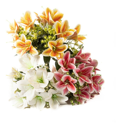 Bouquet Gigante Tiger Lily Ramo Artificial