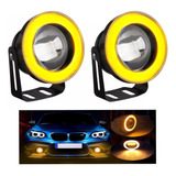 Un Par De Faros Antiniebla Led 3,5in Ojos De Ángel