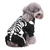 Camisa Con Estampado De Esqueleto De Perro, Ropa, Disfraces