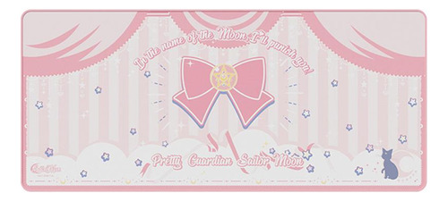 Mousepad Gamer Akko Cristal Sailor Moon Rosa 900x400mm