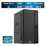 Computador Cpu Core I5 3.2ghz 16gb Ddr3 Ssd 480gb Wi-fi