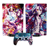 Skin Compatible Consola Ps5 No Game No Life Zero Anime