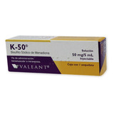 K 50 Solución Inyectable 1 Ampolleta 50mg/5ml