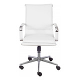Cadeira Para Escritório Office Soft Baixa Branco - Or