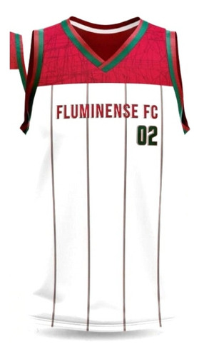 Camisa Fluminense Regata Prince Braziline Oficial Licenciado