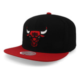 Gorra Mitchell & Ness Nba Bulls Chicago Team Negro Unitalla