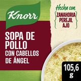 Sopa Knorr Pollo Con Fideos Cabello De Angel X 105.6 Gr