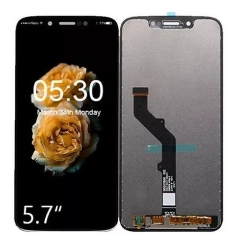 Tela Frontal Display Compativel Moto G7 Play S/aro Oled Orig