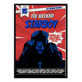 Quadro Decorativo The Weeknd Starboy Spotify Frete Gratis