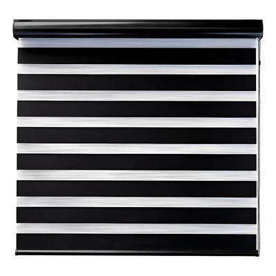 Caviglte Cortinas Roller Duo Dia Noche Cortina Blackout 100x200 Negro