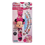 Reloj Proyector Minnie Minnie Niños Ditoys 2539