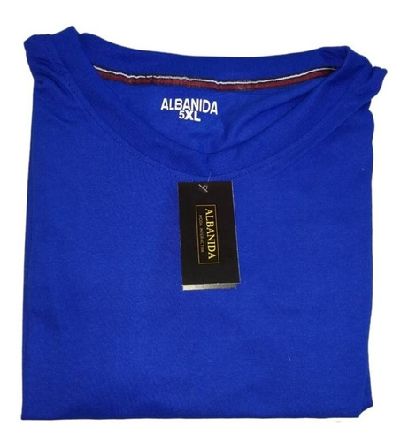 Cuello Redondo Color Liso Talla Extra 2xl,3xl,4xl,5xl Y 6xl