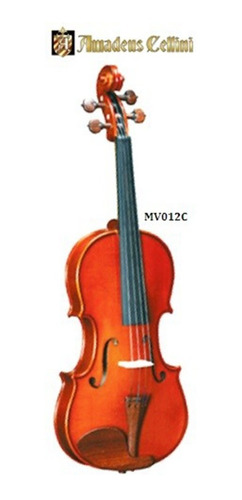 Amadeus Cellini Mv012c Violin Brillante 4/4 Solid Rosewood 