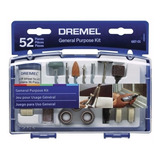 Kit 52 Accesorios Ez-lock Para Uso General Dremel Mod. 687