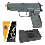 Pistola Airsoft P320 V311 6mm - Vigor Rossi + Bbs + Case