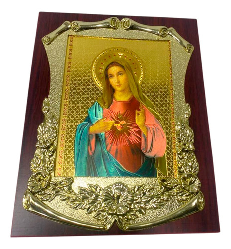 Cuadro Virgen De Jesús Madera Articulo Religioso