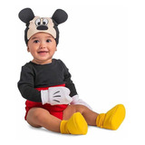 Disfraz Pañalero Mickey Mouse Bebé Original De Disney Store