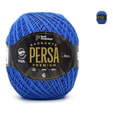 Barbante Premium Persa Azul Royal 400grs  425mts 4/6 100% Al