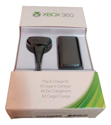 Kit Para Jogar E Carregar Original Microsoft Xbox 360 