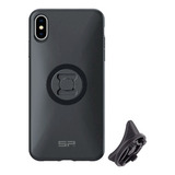 Carcasa Cobertor iPhone XS Max Con Sistema Montaje Sp Color Negro Liso