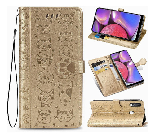 Funda Para Samsung Galaxy A20s Con Dibujos Animados De Anima