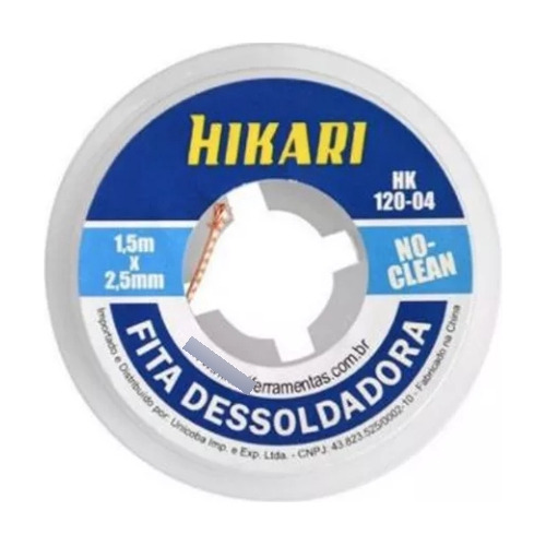 Malha Dessoldadora 2,5mm X 1,5m Hikari Hk120-04