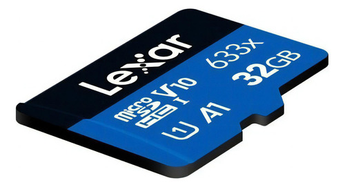 Memoria Micro Sd 32gb Lexar Blue 633x 100mb/s Clase10 4k