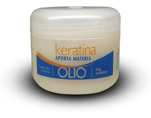 Baño De Crema Olio Reparador Capilar Profesional  X 50gr