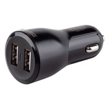 Carregador Veicular Universal Usb Com 2 Portas Intelbras Ecv Cor Preto