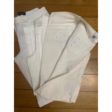 Lote De 3 Pantalones Blancos- Ossira/nike/ System Básico