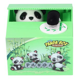 Alcancía Hucha Oso Panda Roba Dinero Ahorro Niños Monedas
