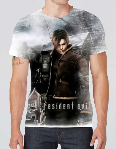 Camiseta Camisa Top Resident Evil 2 Game Jogo Em Alta 06