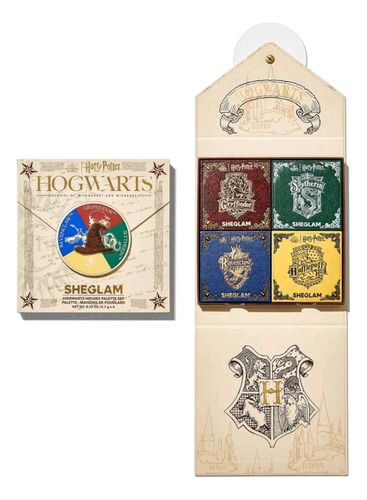 Paleta De Sombras Harry Potter Juego De 4 Paletas Original