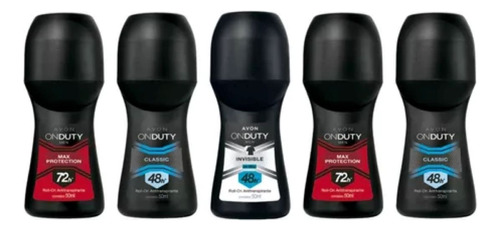 Desodorante Rolon Avon Masculino Kit Com 5 Unidades