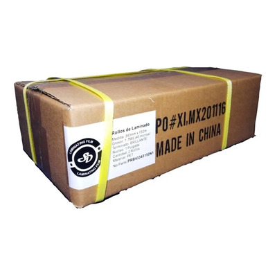 Laminado Pet Brillante 33cm X 152m C\u002Fu 1.5 Mil 2 Rollos  | Meses sin interés