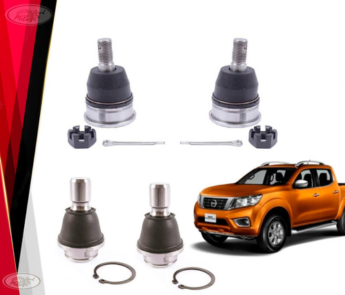 Rotula Superiores + Inferiores Nissan Np300 2014-2021 // Par