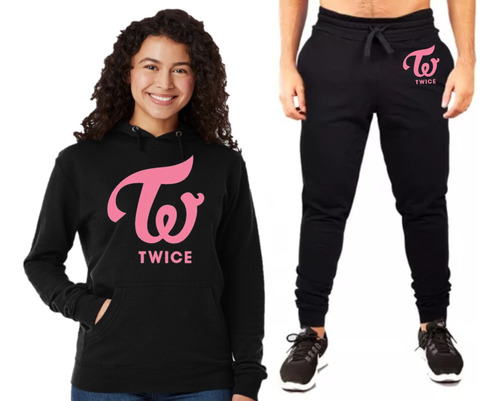 Conjunto Buzo + Pantalón Jogging - Twice - K-pop Music