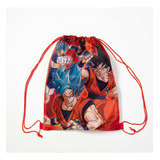 Toalla Playera Dragon Ball Super + Morral Cordel