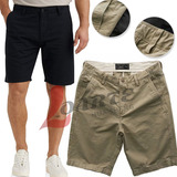 Shorts Bermudas Casual Algodón Hombre Moda Verano