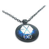 Collares Coreano K-pop Exo De Acero Inoxidable Banda (1pz)